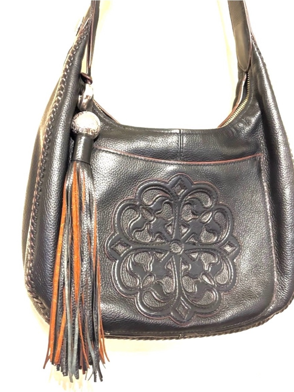 Brighton Silvana Ferrara Collection Genuine Leather Shoulder Bag - Picture 3 of 9